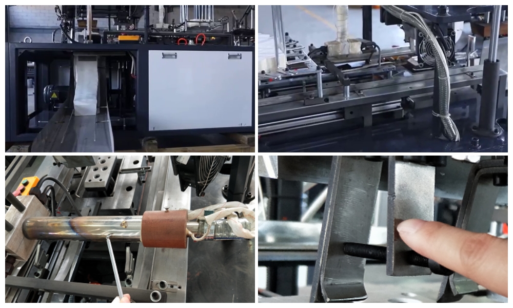 M&aacute;quina de formaci&oacute;n de lonchera de papel autom&aacute;tico (mec&aacute;nico)