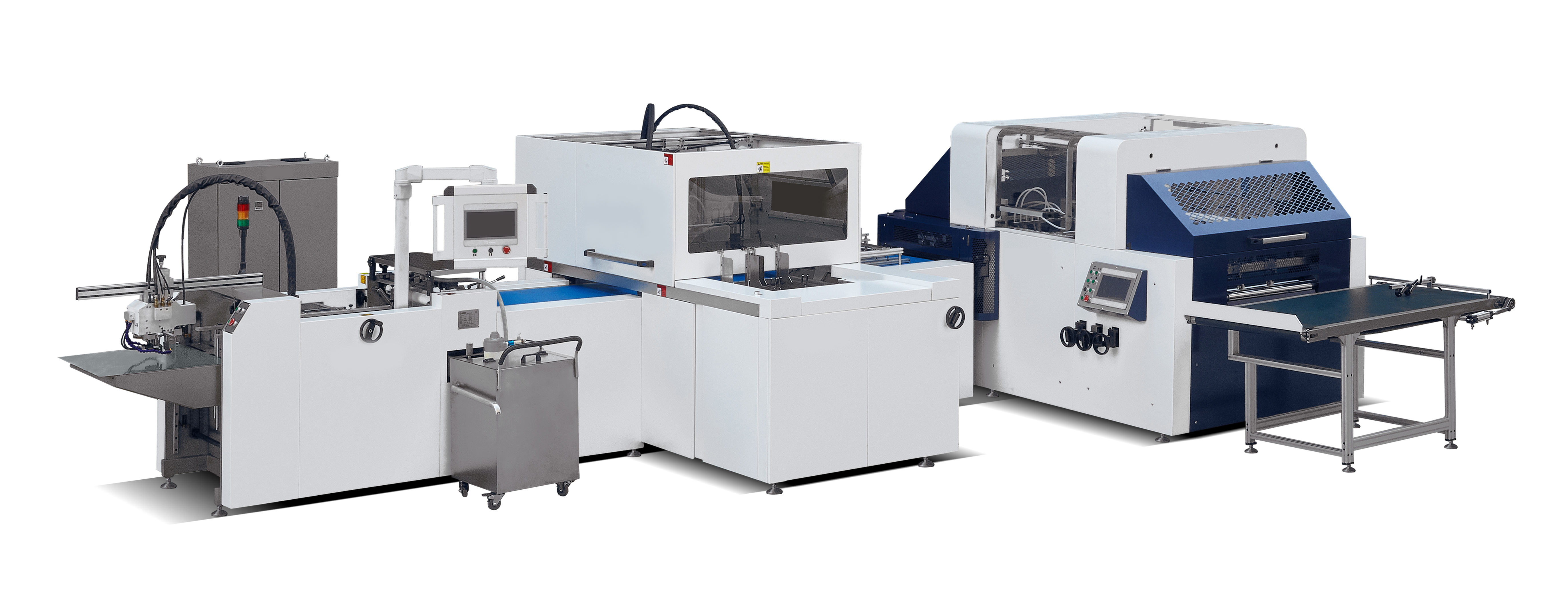 M&aacute;quina de fabricante de caja de esquina redonda