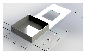 Caja r&iacute;gida que pega la m&aacute;quina formadora plegable