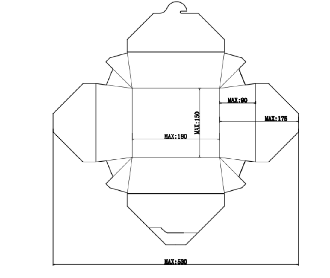 Quitar la m&aacute;quina de fabricaci&oacute;n de la caja de comida r&aacute;pida