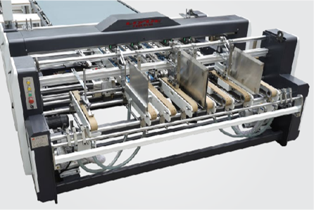 Máquina de tablero corrugado de doble velocidad de dos piezas semiautomáticas (múltiples)