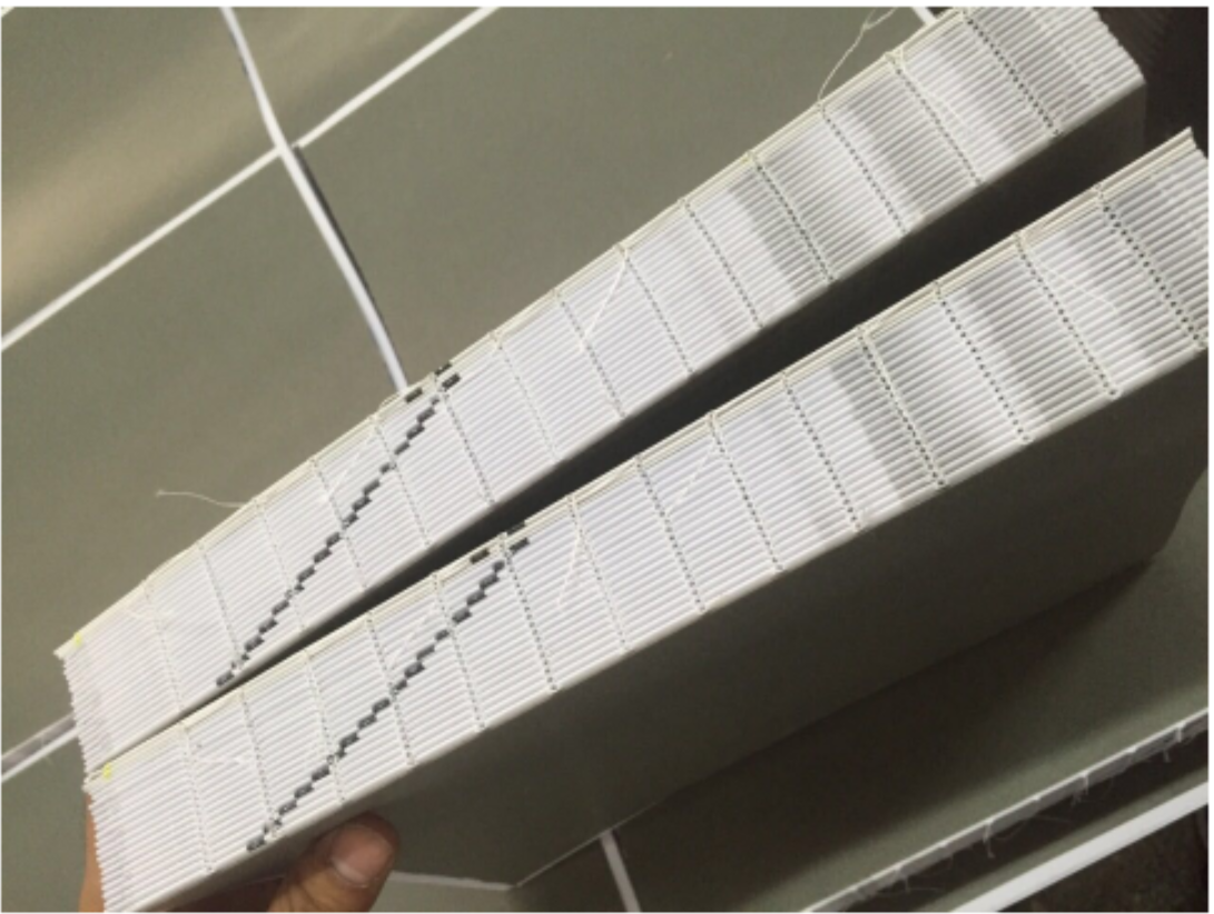 M&aacute;quina de coser de libros