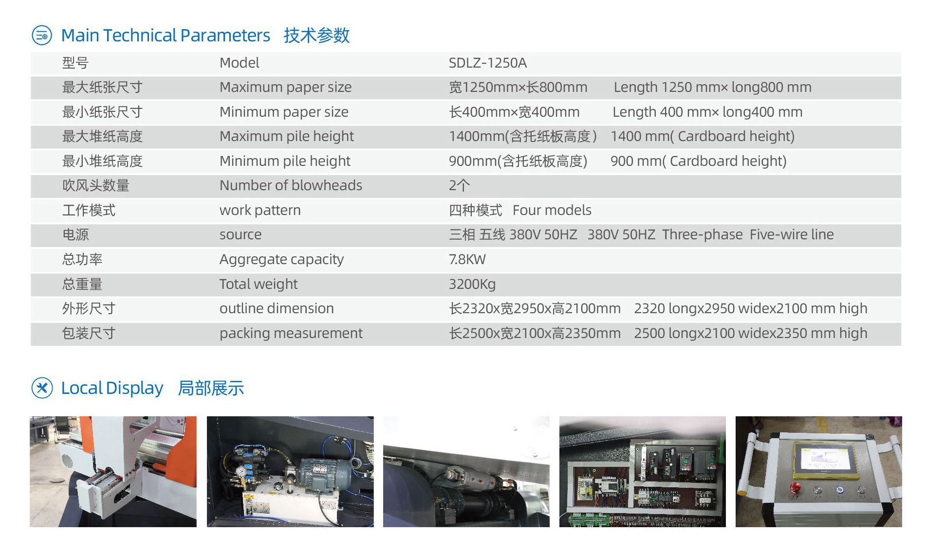 M&aacute;quina de rotaci&oacute;n de pila de papel