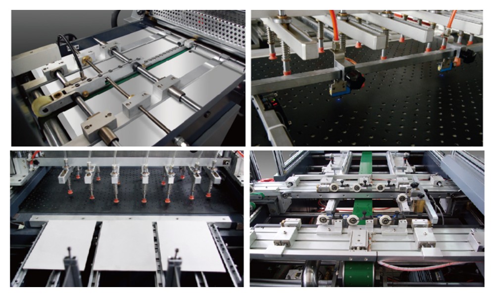 M&aacute;quina de fabricaci&oacute;n de cubierta autom&aacute;tica para una caja r&iacute;gida