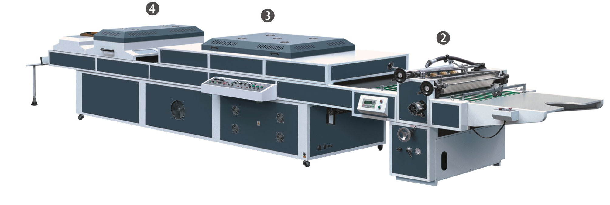 M&aacute;quina de barnising UV