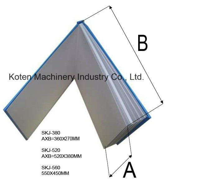 Revestimiento de libros en la m&aacute;quina