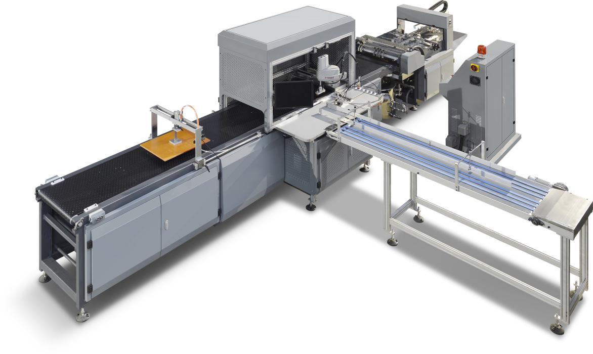 M&aacute;quina de fabricaci&oacute;n de posicionamiento de caja