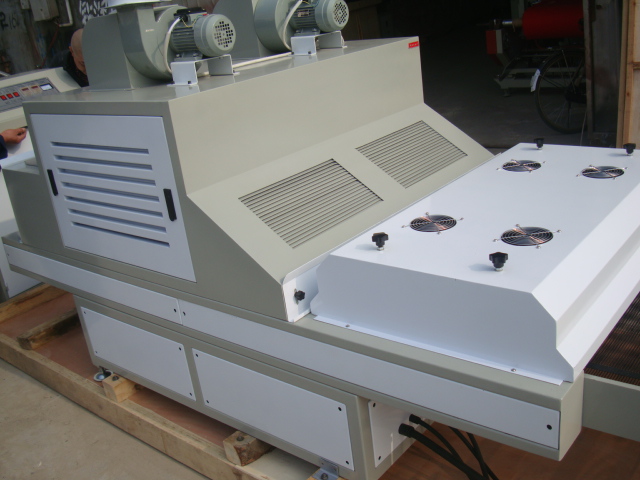Máquina de secado UV para papel de impresión de pantalla