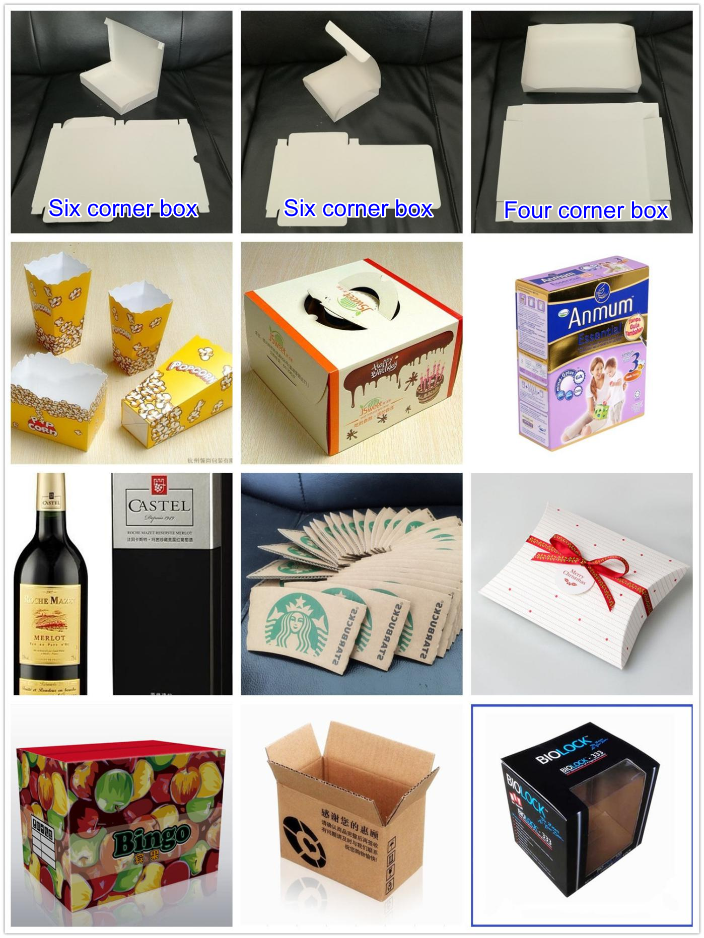 M&aacute;quina Gluer de carpeta de esquina 4 y 6