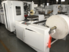 Máquina para fabricar bolsas de papel con fondo cuadrado para comida rápida