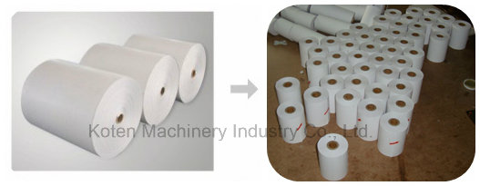 M&aacute;quina de cortar en papel y rebobinar